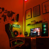 Streamer Gaming PC AMD Ryzen 7 5700X, GeForce RTX 5060 Ti 8GB, 16GB DDR4 RAM, 1TB SSD, Windows 11 Pro, WLAN, Gamer PC schwarz