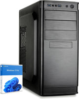 Workstation PC AMD Ryzen 9 7900X, Radeon Grafik, 16GB DDR5 RAM, 500GB M.2 SSD, Windows 11 Pro, WLAN, leistungsstarker Desktop Rechner für Büro & Homeoffice